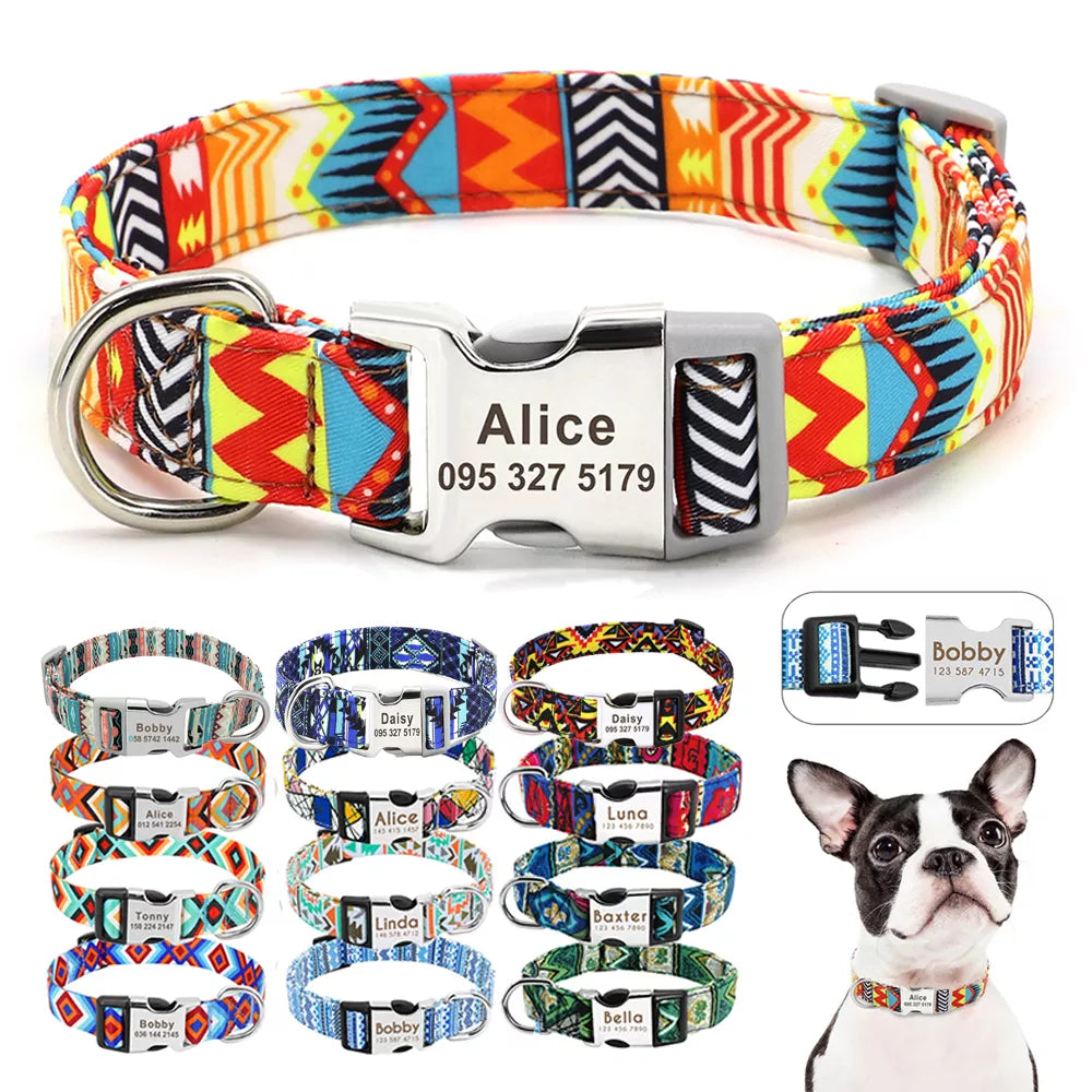 Buckle Personalized Collars