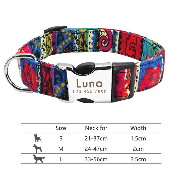 Wigglyville Collar Petrichor Pet